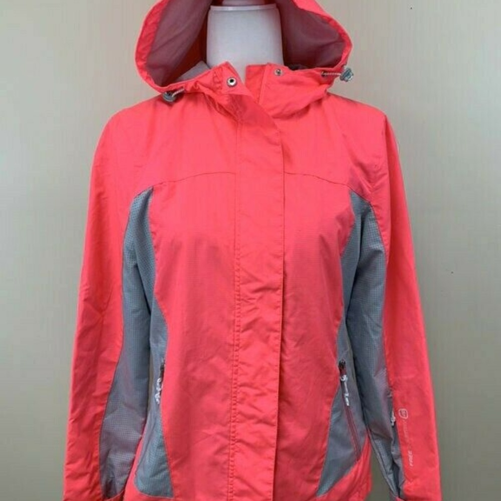 Free Country Athletx Neon Pink Windbreaker Jacket